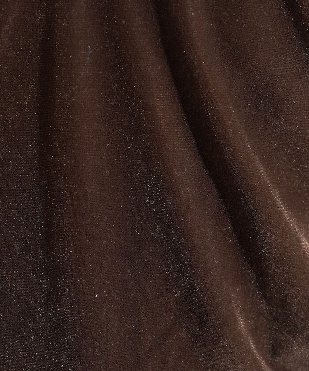 FREAKS STORE 天鵝絨亨利領修身長袖上衣_23