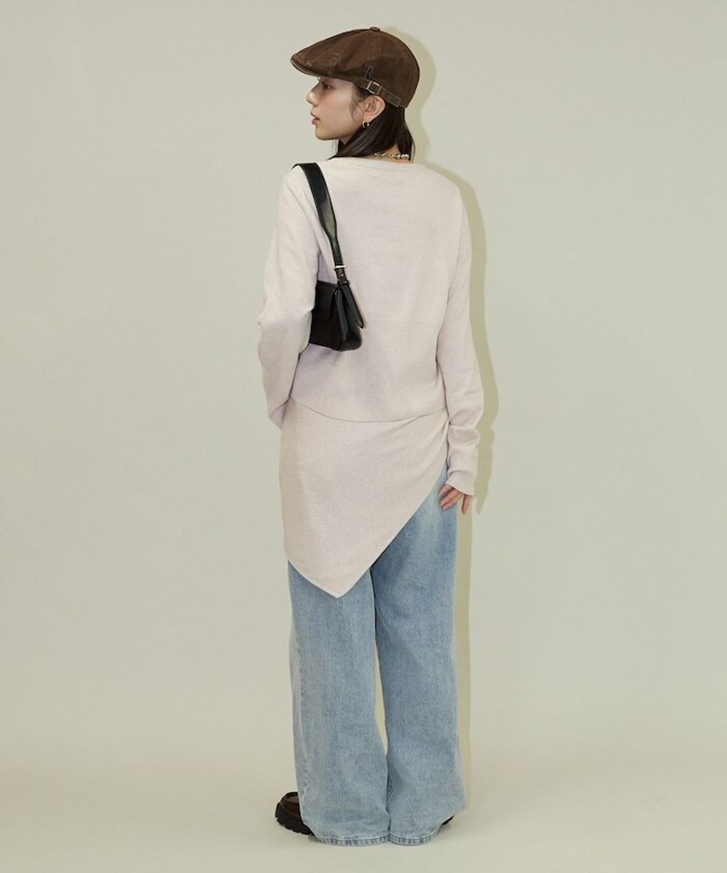 FREAKS STORE 圓領針織親膚開襟衫套組(附多功能披肩)_20