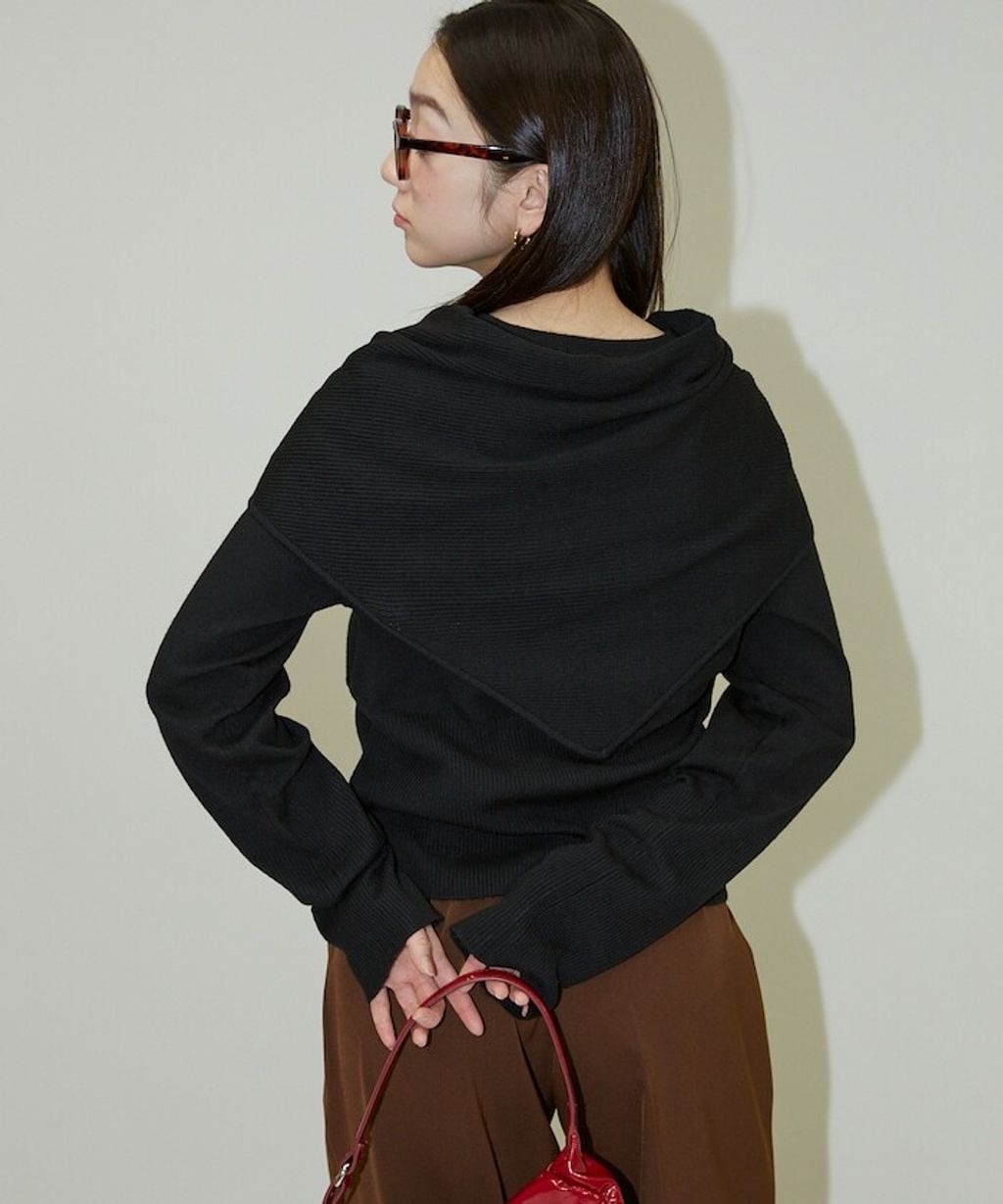 FREAKS STORE 圓領針織親膚開襟衫套組(附多功能披肩)_37