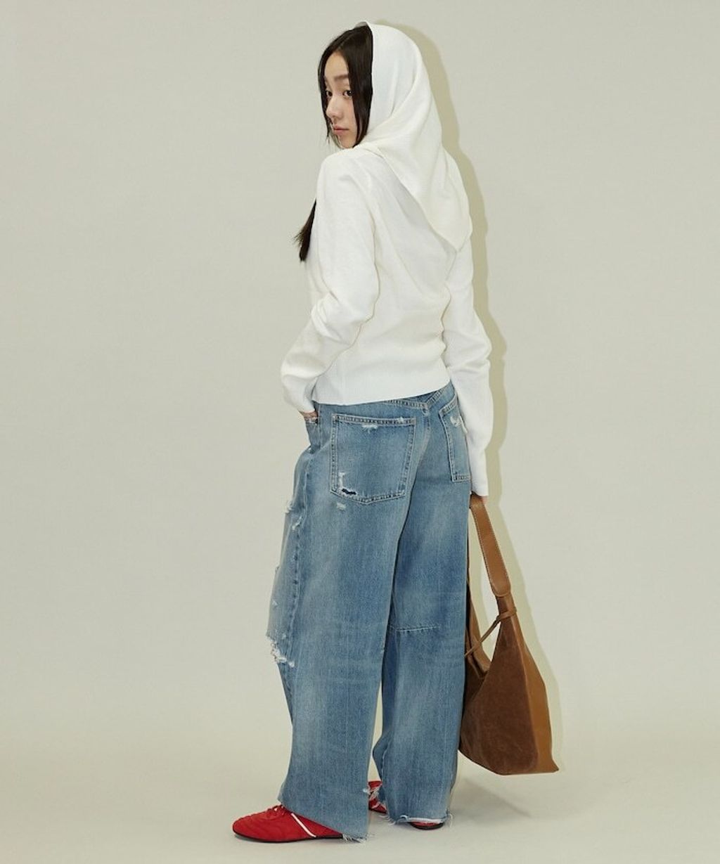 FREAKS STORE 圓領針織親膚開襟衫套組(附多功能披肩)_30