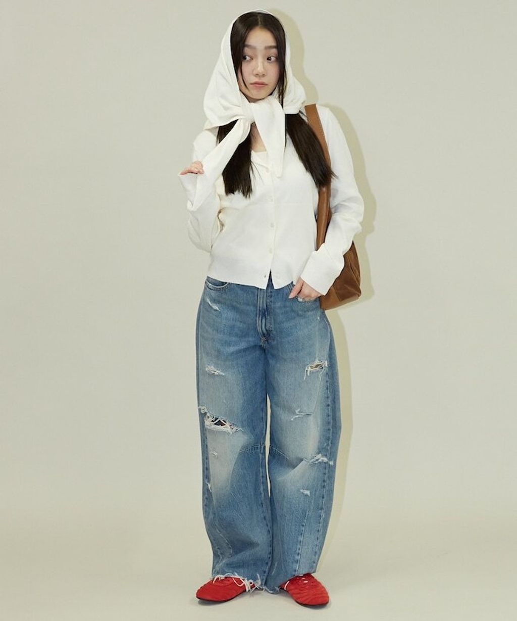 FREAKS STORE 圓領針織親膚開襟衫套組(附多功能披肩)_29