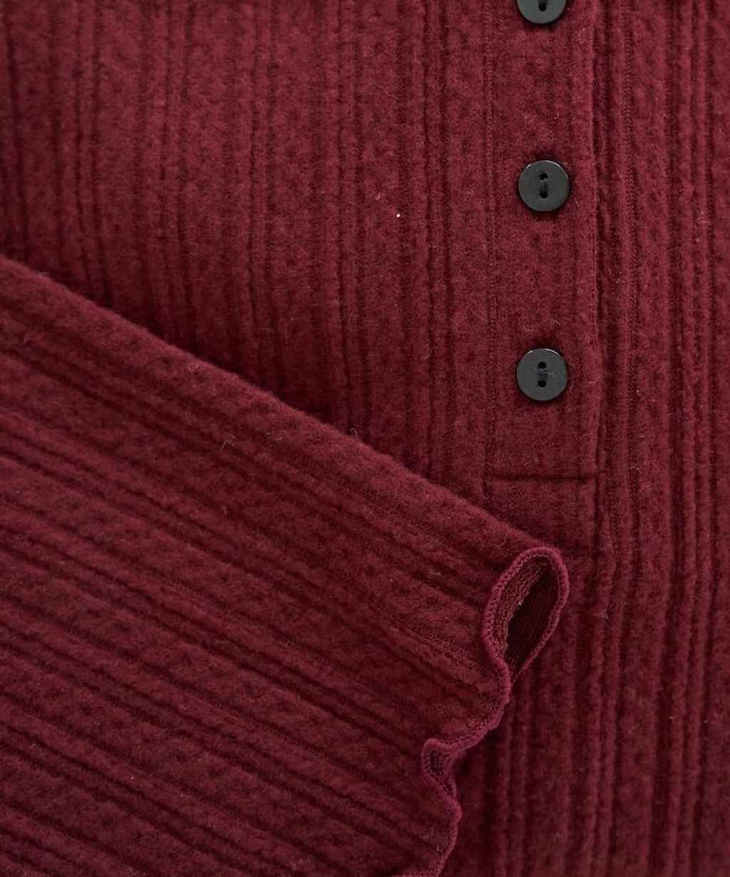 FREAKS STORE 細編麻花保暖POLO領針織上衣_28