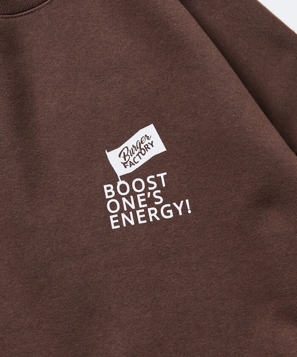 Burger Factory×FREAKS STORE 解構漢堡刷毛大學T_68