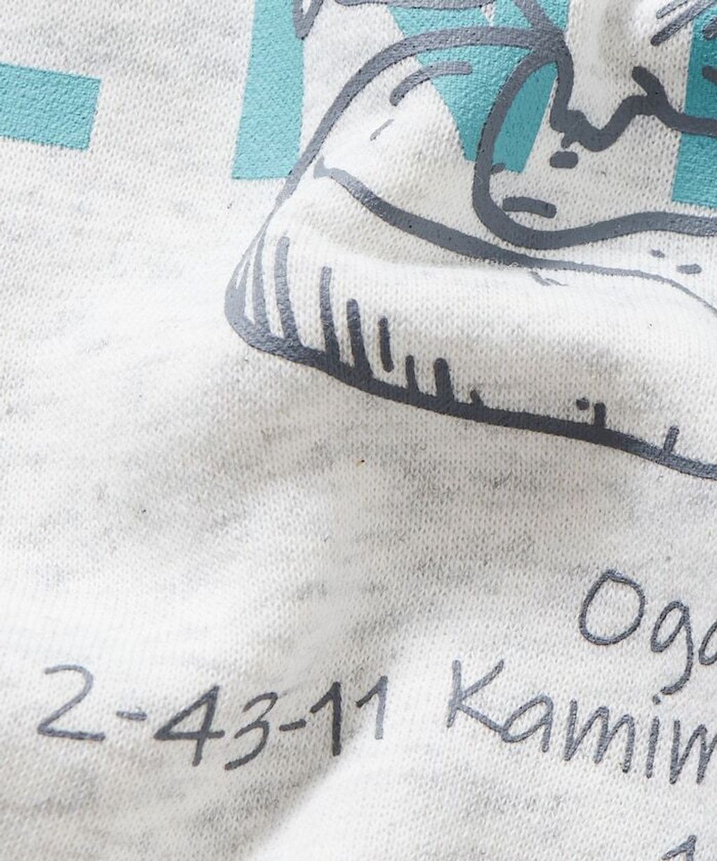 Burger Factory×FREAKS STORE 解構漢堡刷毛大學T_50