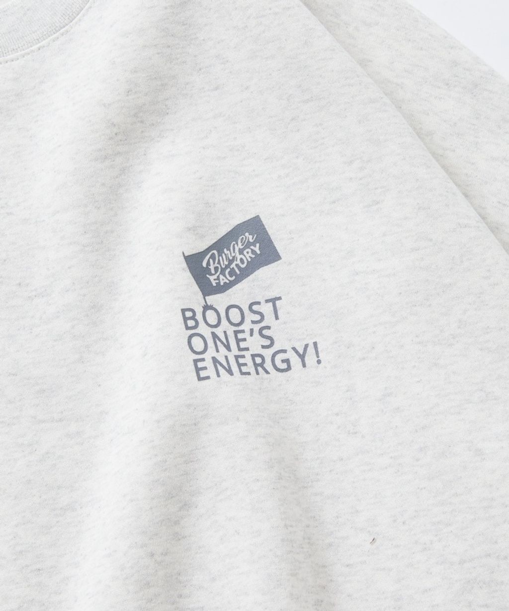 Burger Factory×FREAKS STORE 解構漢堡刷毛大學T_55