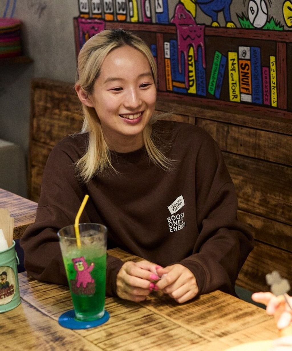 Burger Factory×FREAKS STORE 解構漢堡刷毛大學T_38