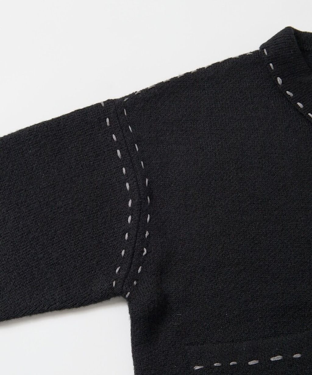 FREAKS STORE 手縫感厚實開襟衫_86