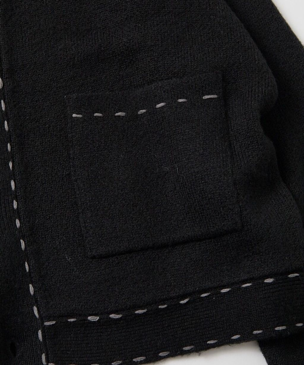 FREAKS STORE 手縫感厚實開襟衫_89