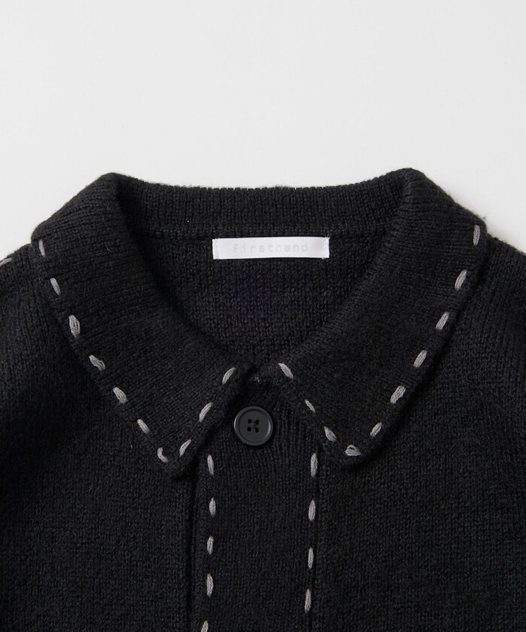 FREAKS STORE 手縫感厚實開襟衫_85