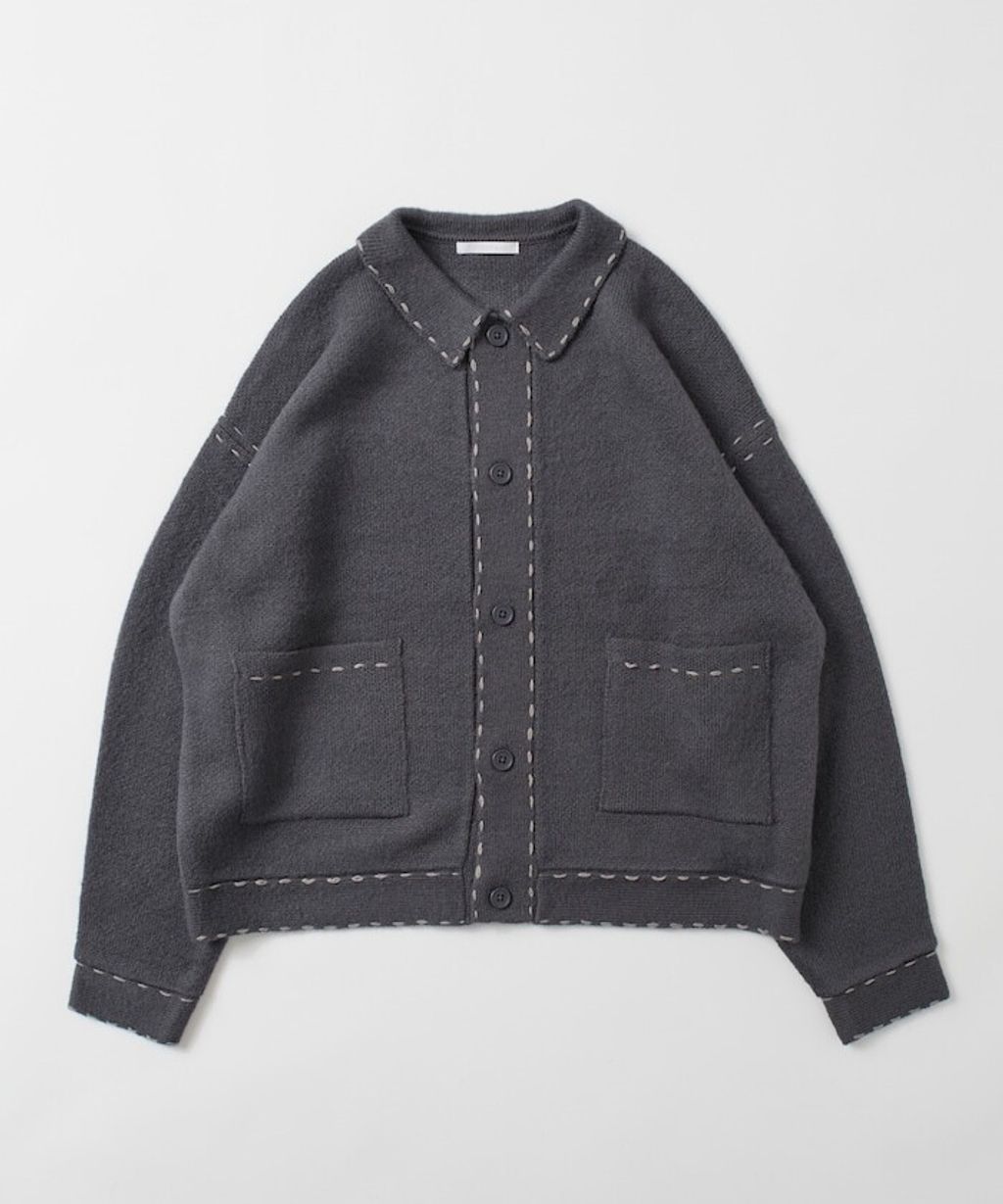 FREAKS STORE 手縫感厚實開襟衫_82