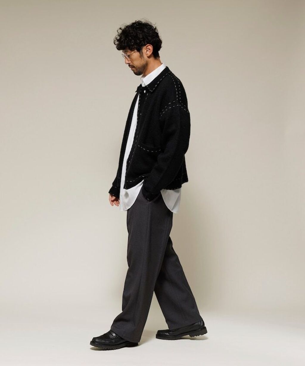 FREAKS STORE 手縫感厚實開襟衫_67