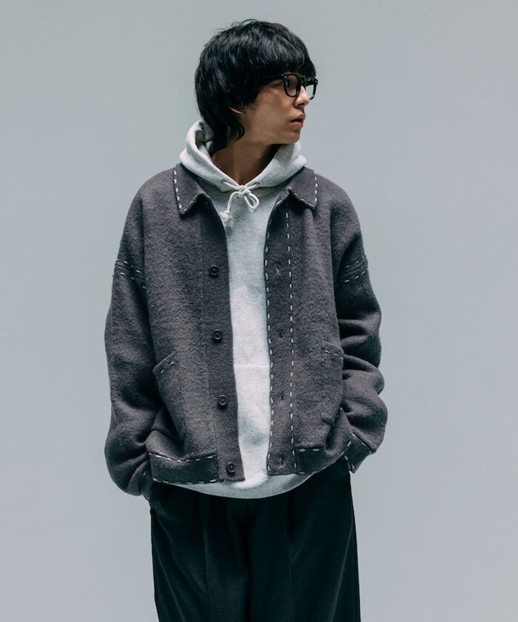 FREAKS STORE 手縫感厚實開襟衫_41