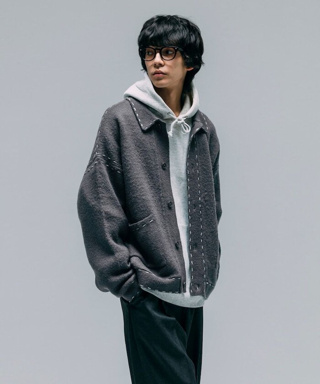 FREAKS STORE 手縫感厚實開襟衫_39