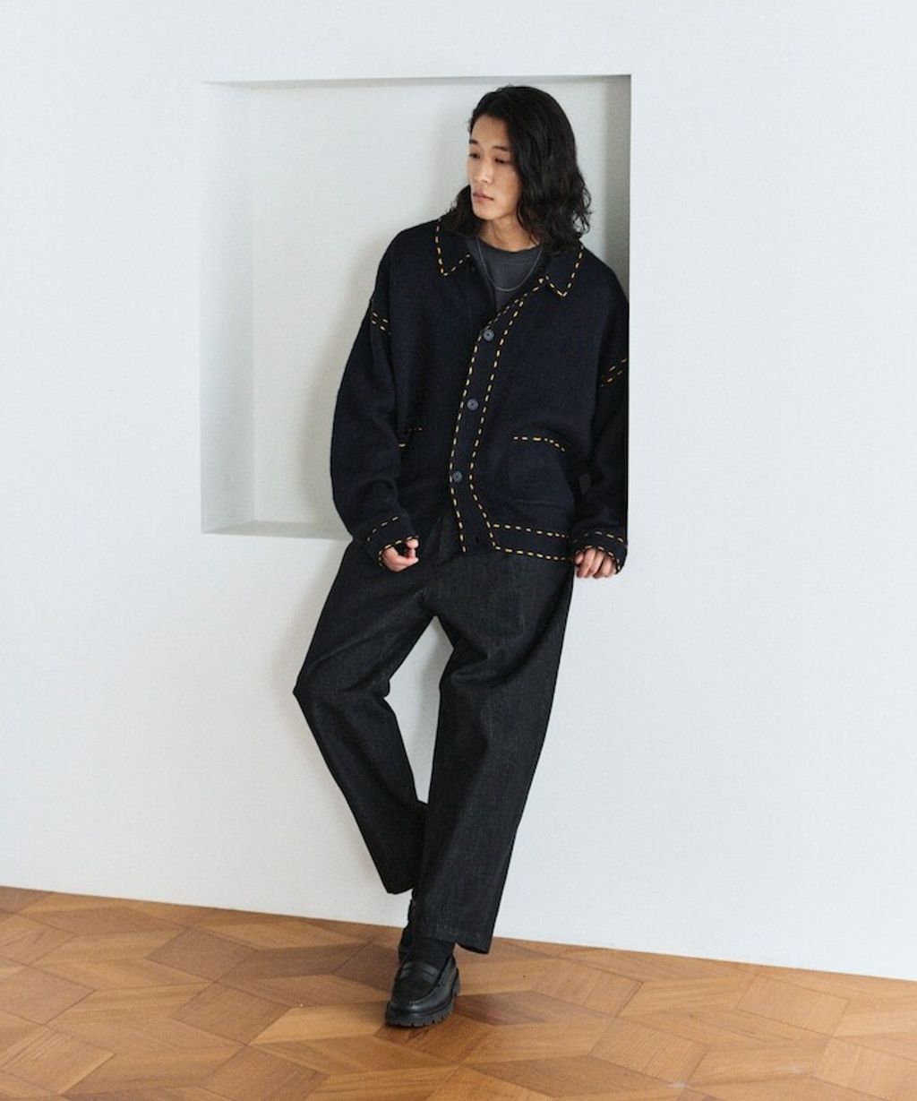 FREAKS STORE 手縫感厚實開襟衫_22