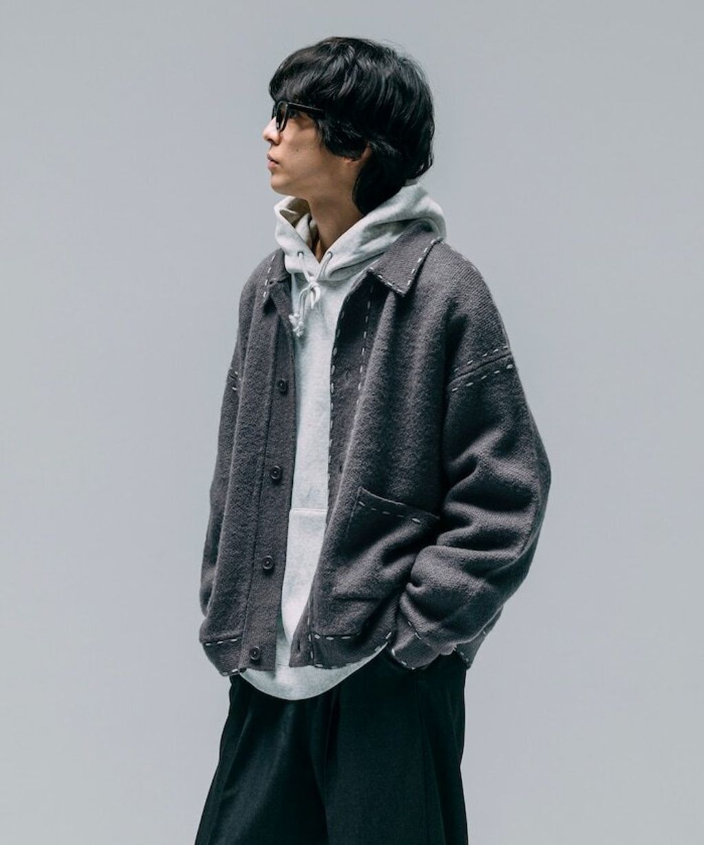 FREAKS STORE 手縫感厚實開襟衫_36