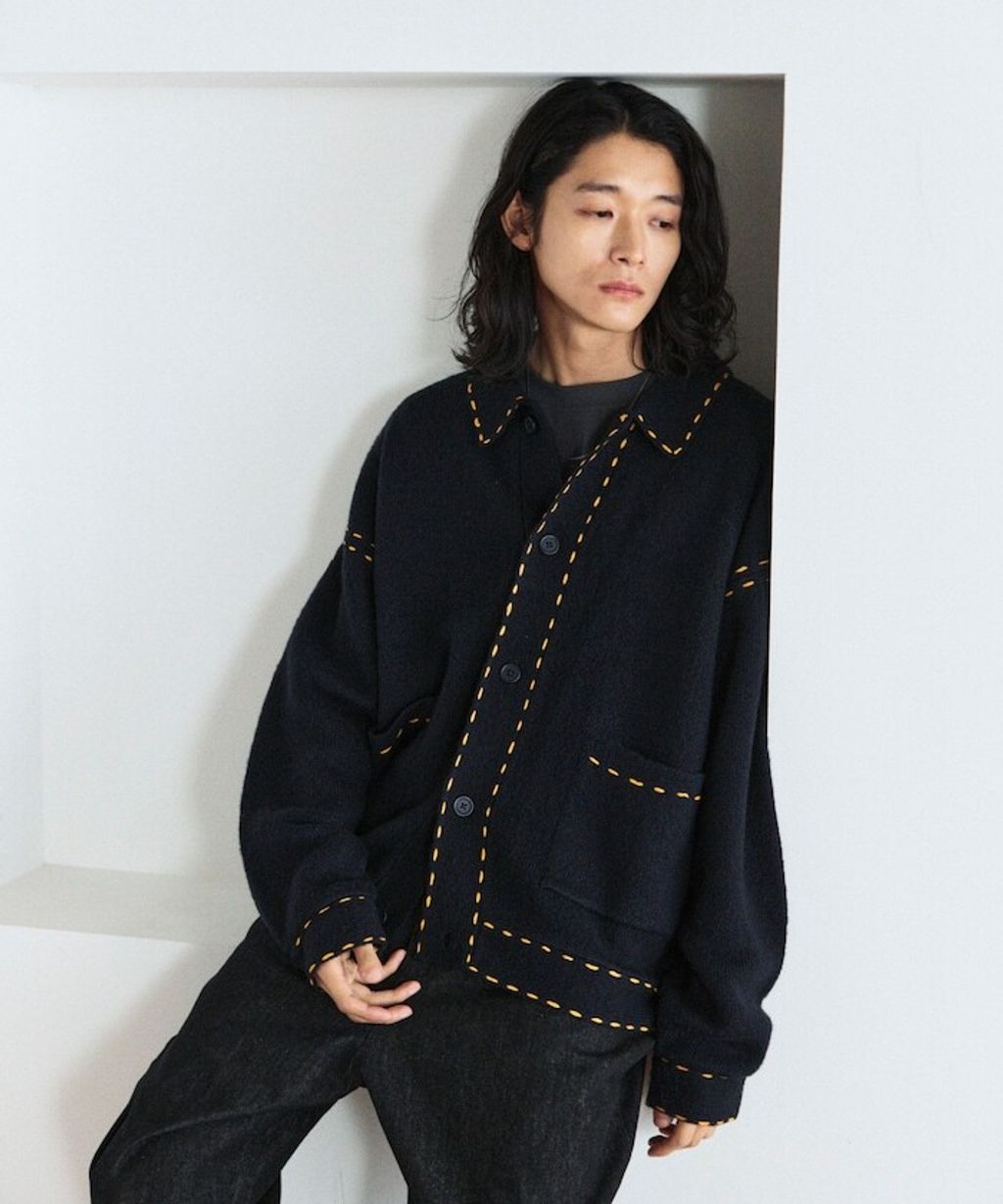 FREAKS STORE 手縫感厚實開襟衫_27