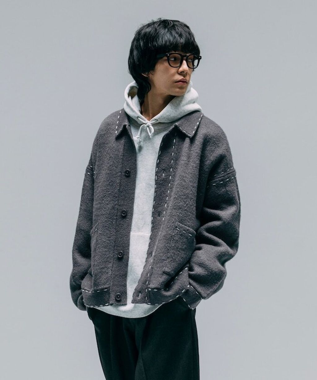 FREAKS STORE 手縫感厚實開襟衫_42