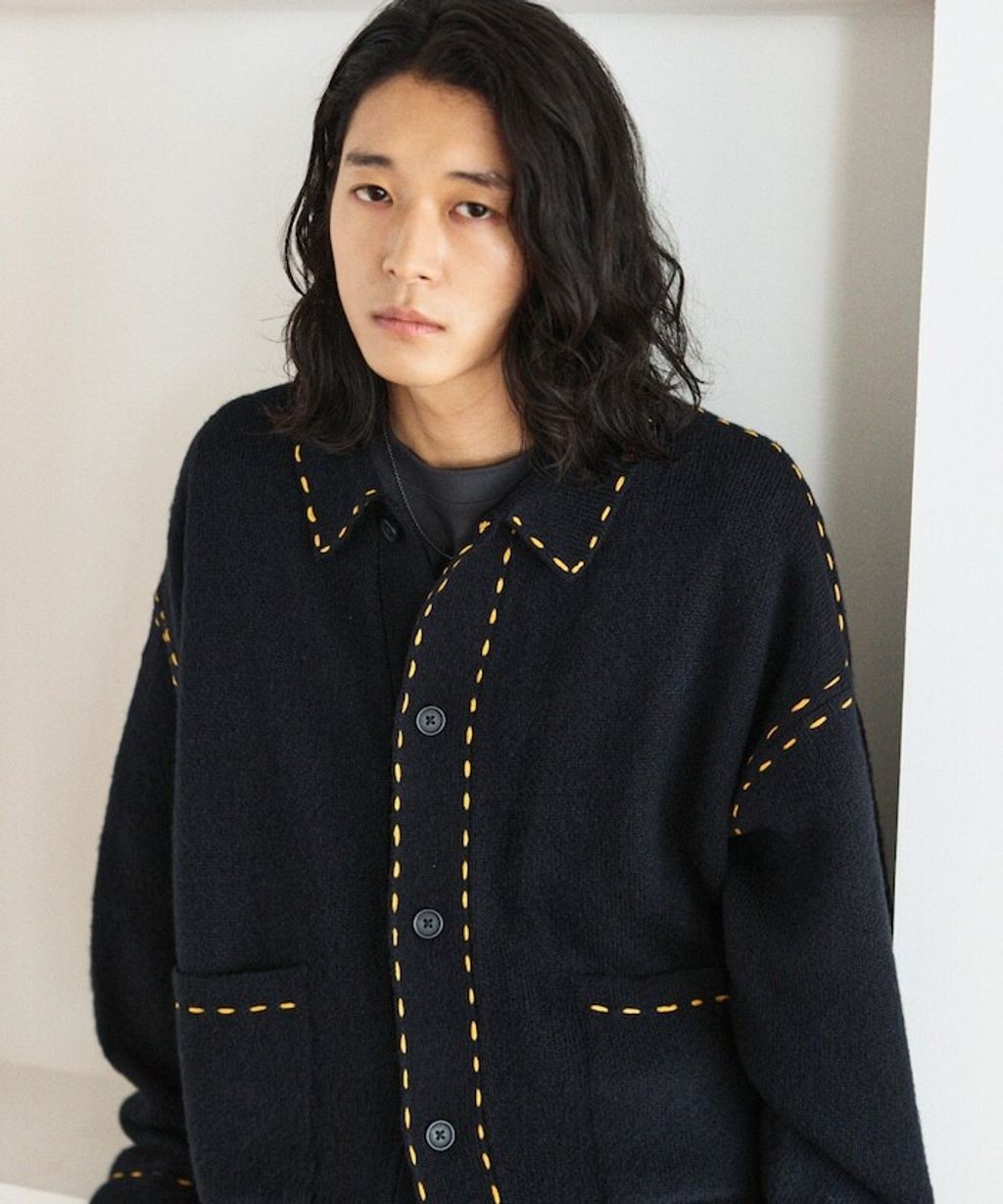 FREAKS STORE 手縫感厚實開襟衫_34