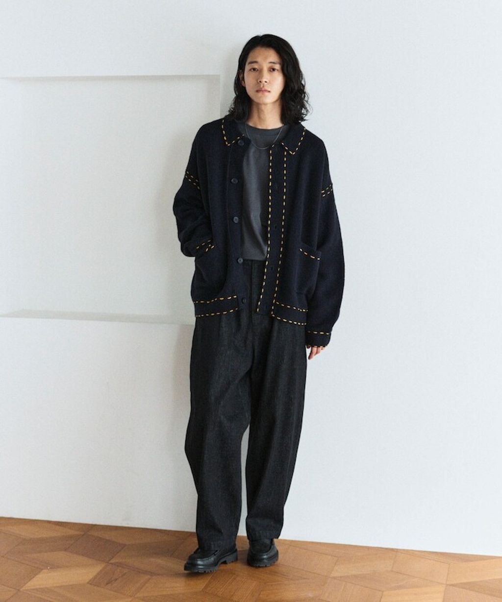 FREAKS STORE 手縫感厚實開襟衫_20