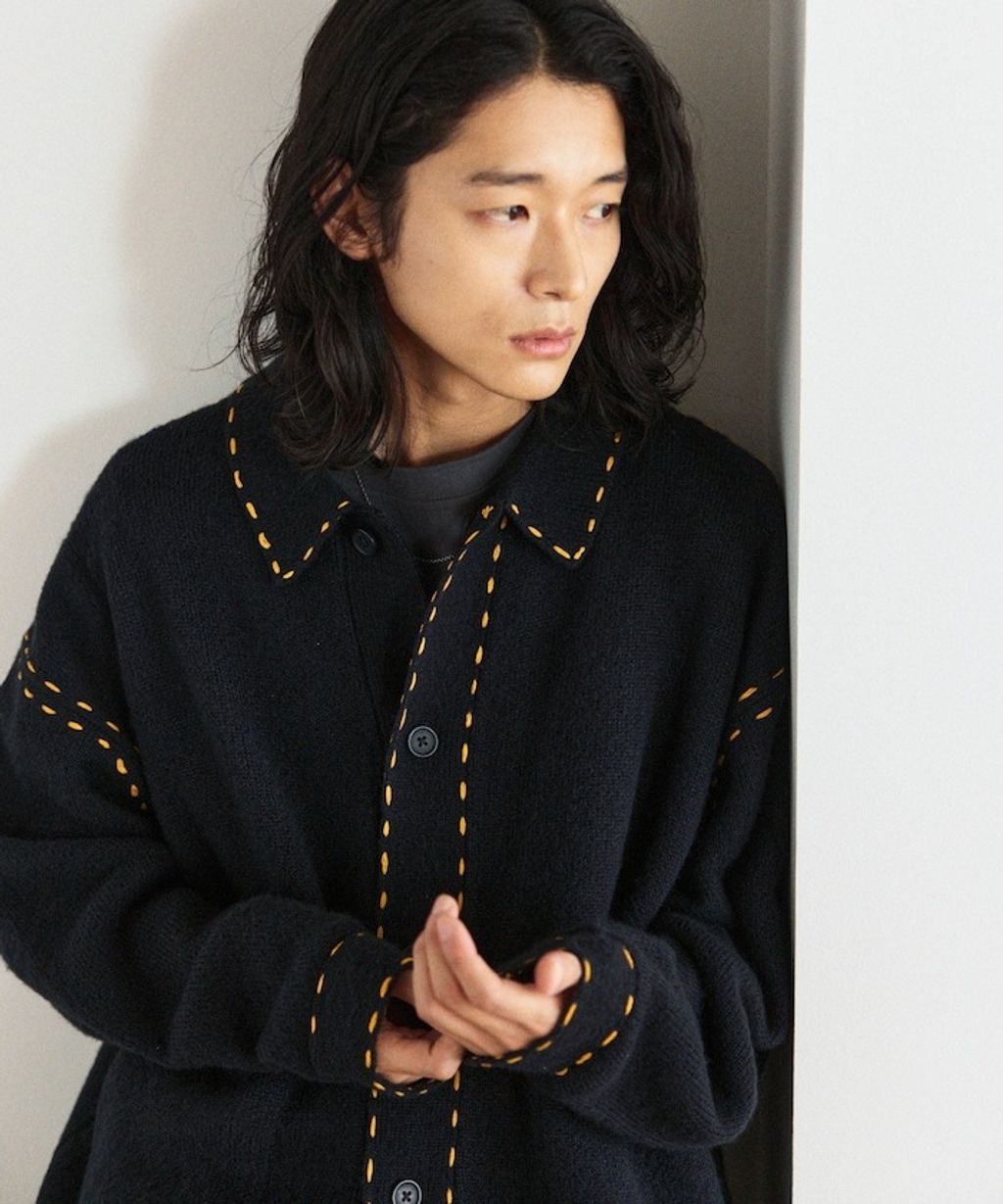 FREAKS STORE 手縫感厚實開襟衫_31