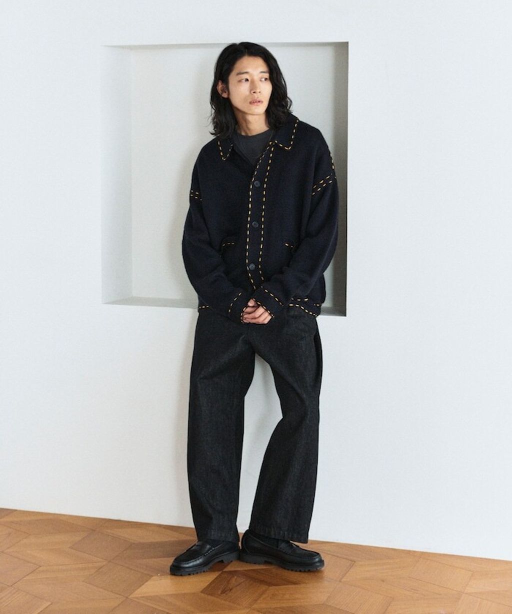 FREAKS STORE 手縫感厚實開襟衫_21