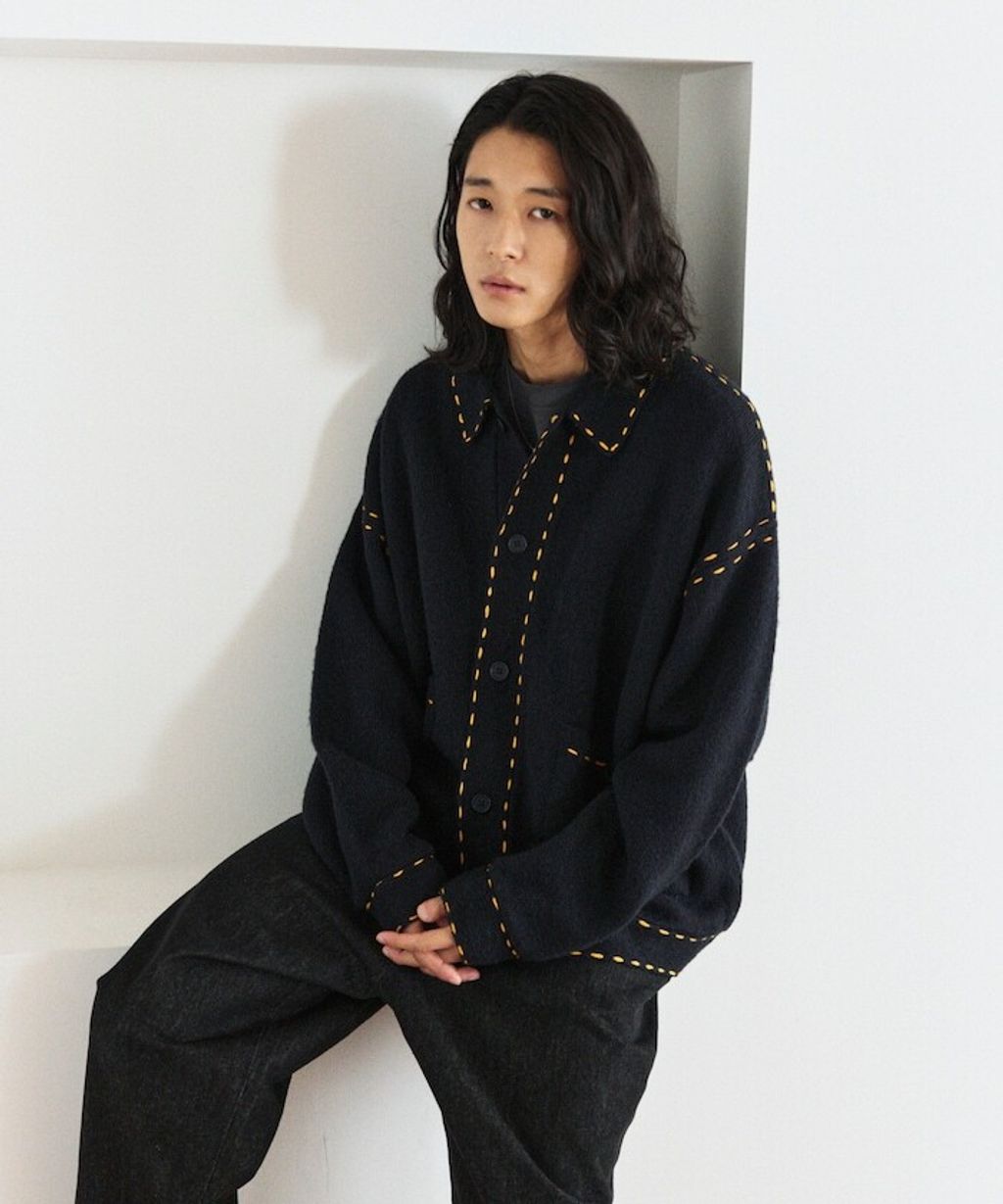 FREAKS STORE 手縫感厚實開襟衫_30