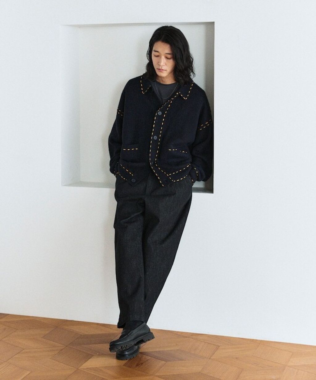 FREAKS STORE 手縫感厚實開襟衫_24