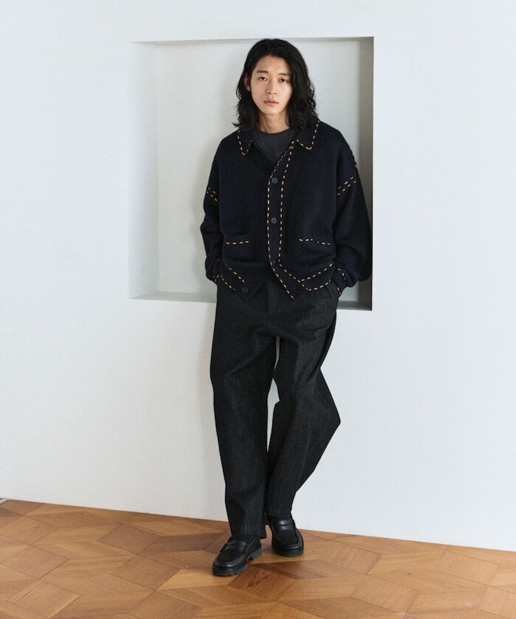 FREAKS STORE 手縫感厚實開襟衫_23