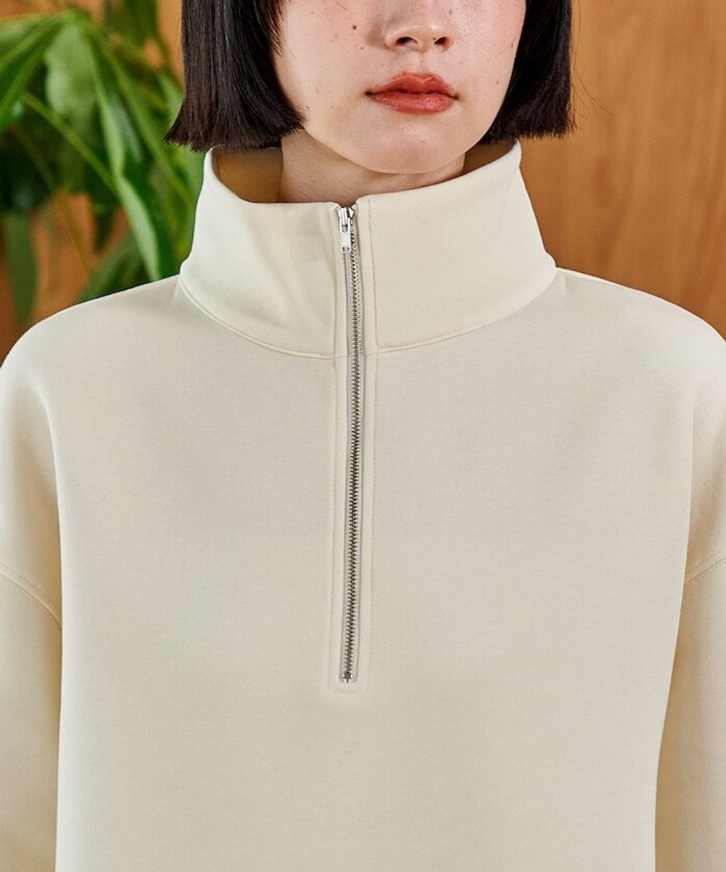 FREAKS STORE 太空棉半開襟上衣+修身長裙兩套組_92