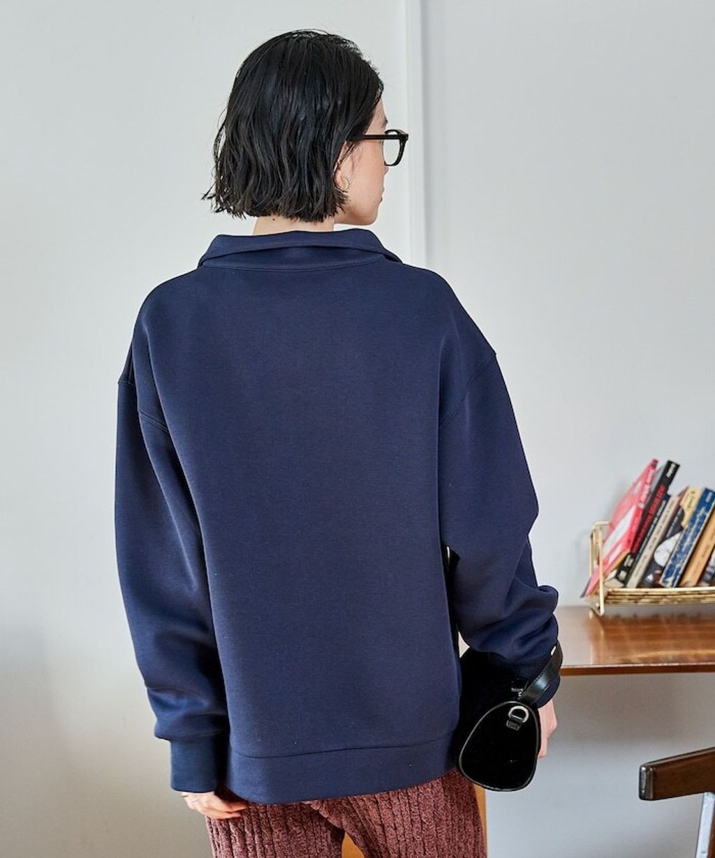 FREAKS STORE 太空棉半開襟上衣+修身長裙兩套組_34