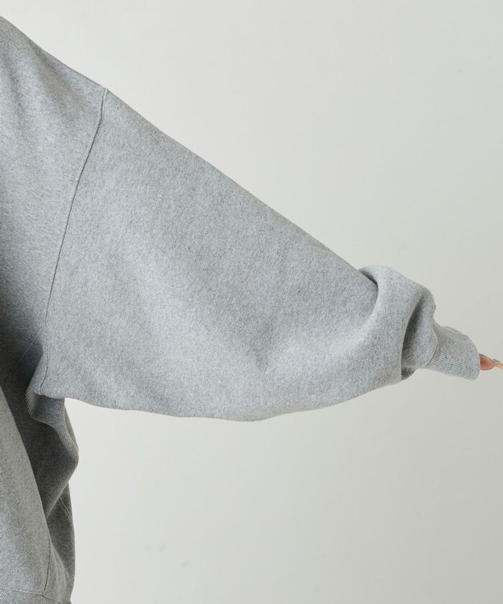 FREAKS STORE 高磅內刷毛高領立體剪裁保暖大學T_53