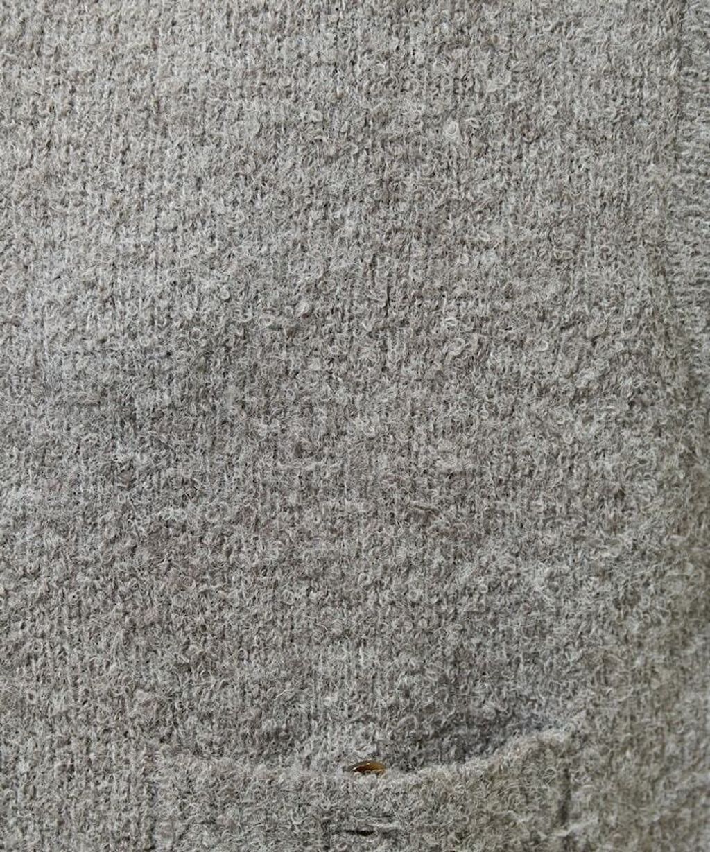 FREAKS STORE 法式復古暖感毛圈布POLO領針織開襟衫_60