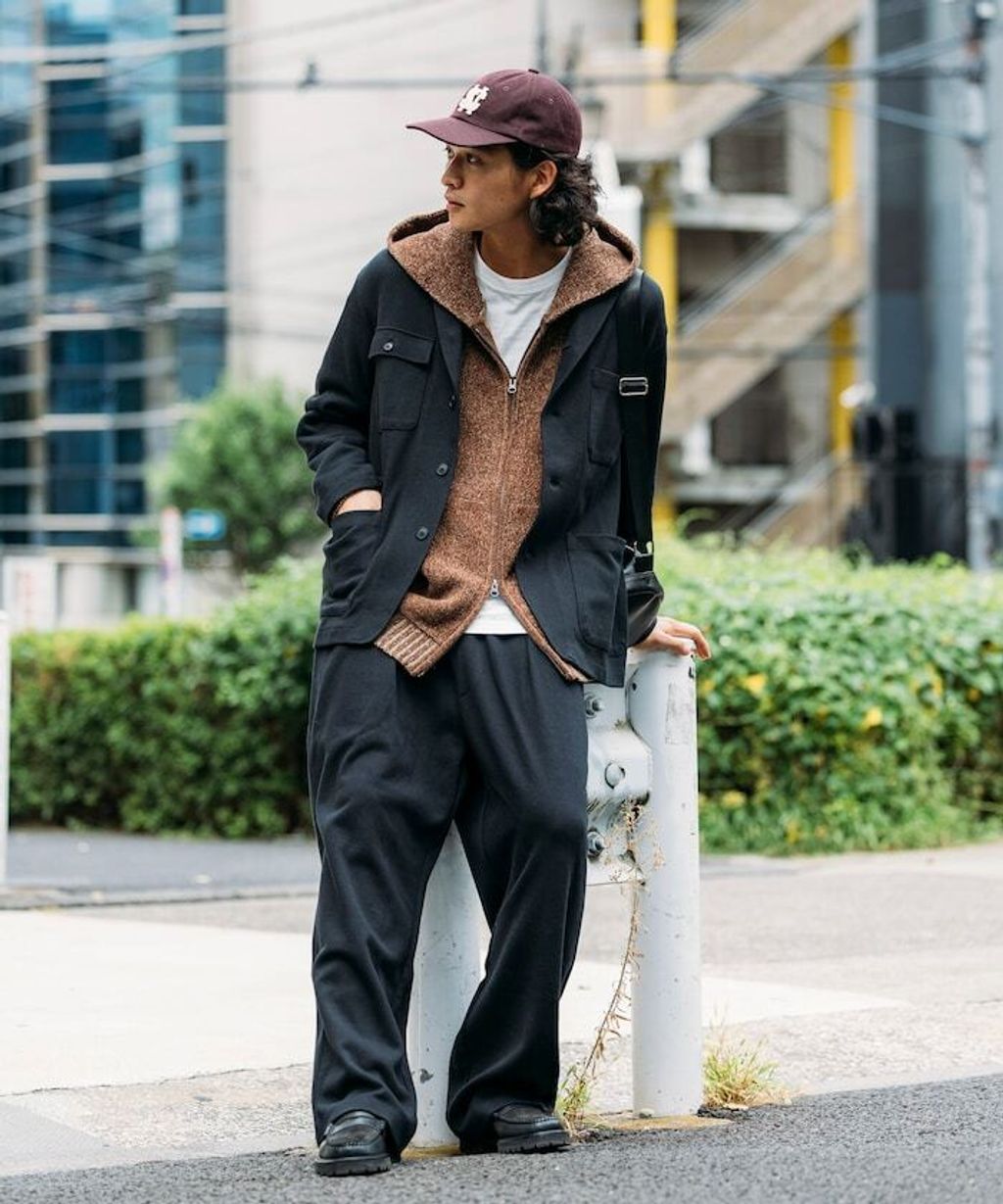 FREAKS STORE 高品質雙面布料休閒西裝外套＋抽繩長褲兩件套_3