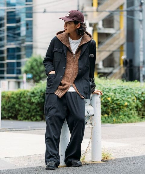 FREAKS STORE 高品質雙面布料休閒西裝外套＋抽繩長褲兩件套_3