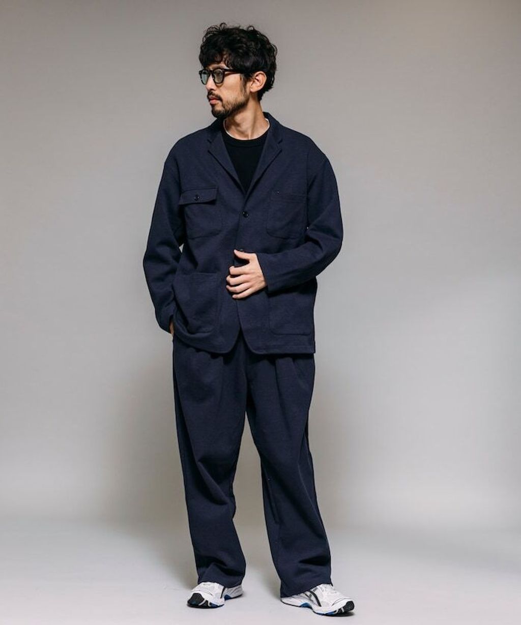 FREAKS STORE 高品質雙面布料休閒西裝外套＋抽繩長褲兩件套_87