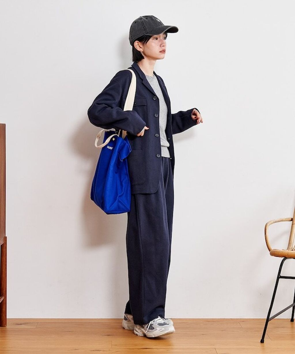 FREAKS STORE 高品質雙面布料休閒西裝外套＋抽繩長褲兩件套_90