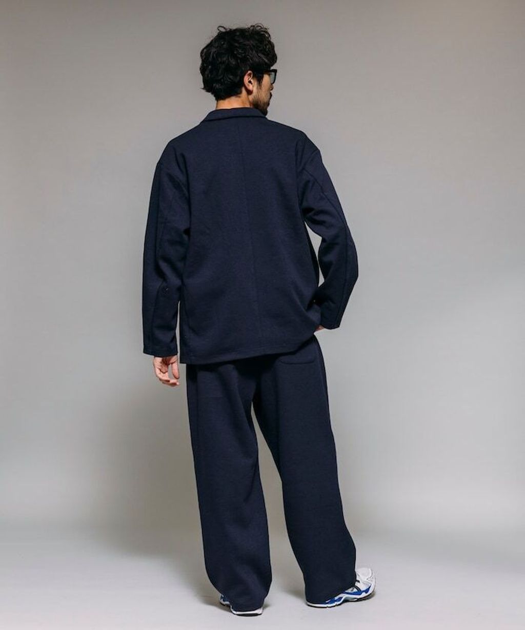 FREAKS STORE 高品質雙面布料休閒西裝外套＋抽繩長褲兩件套_86