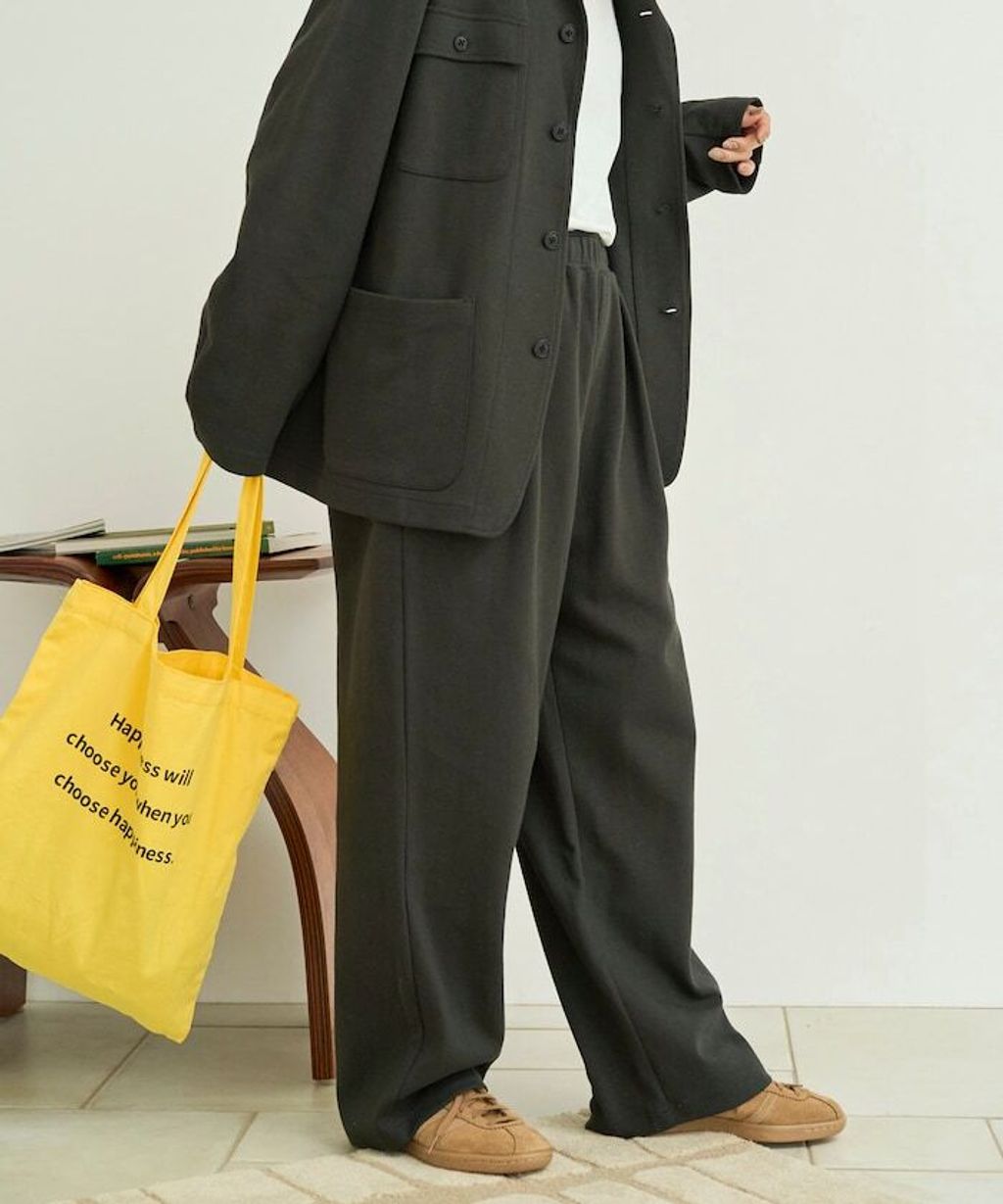 FREAKS STORE 高品質雙面布料休閒西裝外套＋抽繩長褲兩件套_80