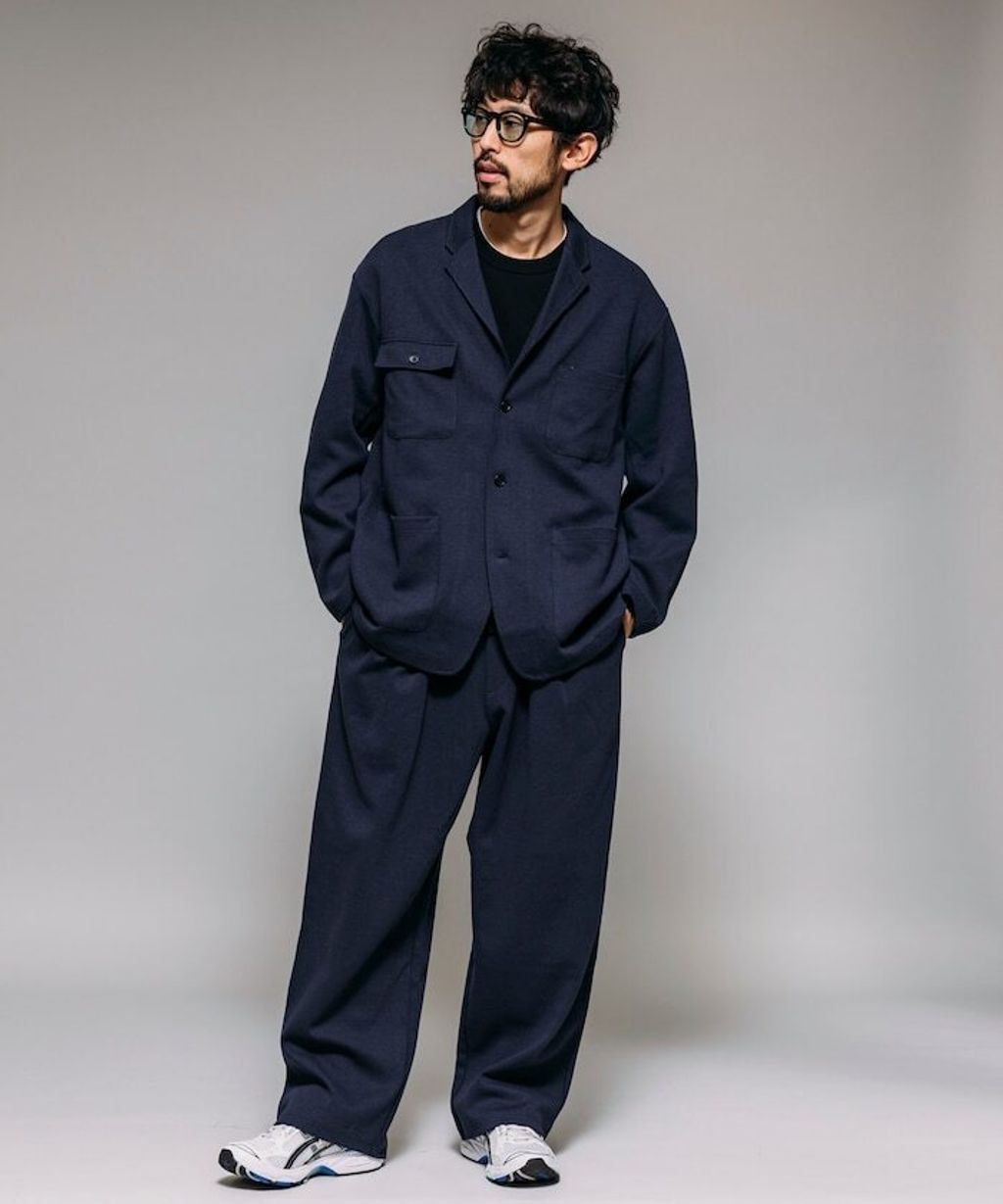 FREAKS STORE 高品質雙面布料休閒西裝外套＋抽繩長褲兩件套_82