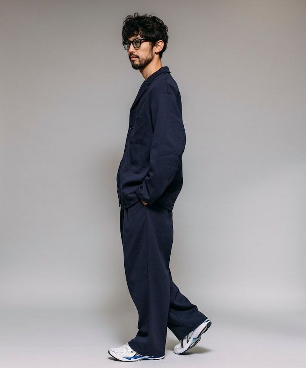 FREAKS STORE 高品質雙面布料休閒西裝外套＋抽繩長褲兩件套_85