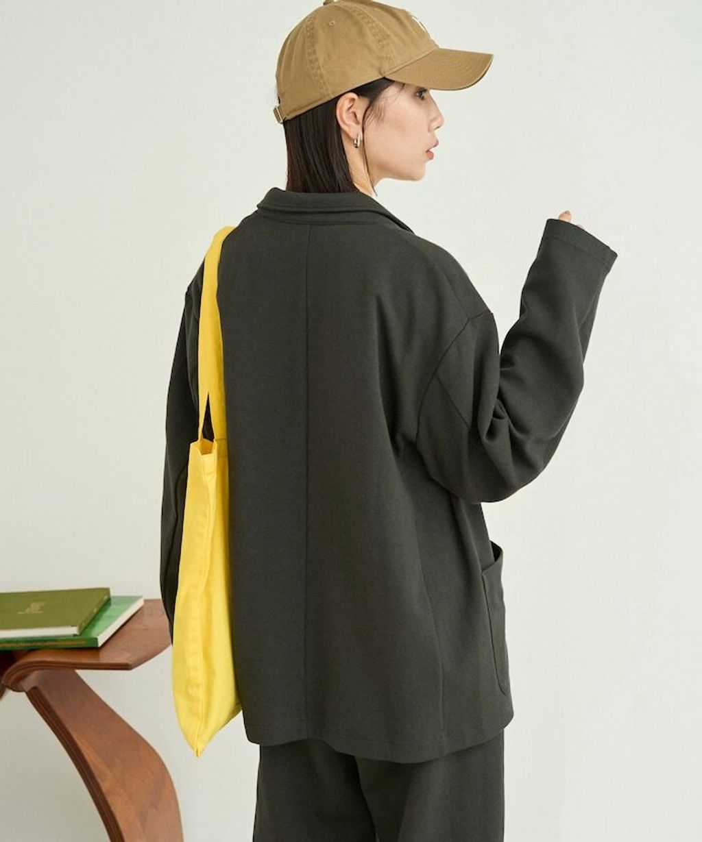 FREAKS STORE 高品質雙面布料休閒西裝外套＋抽繩長褲兩件套_78