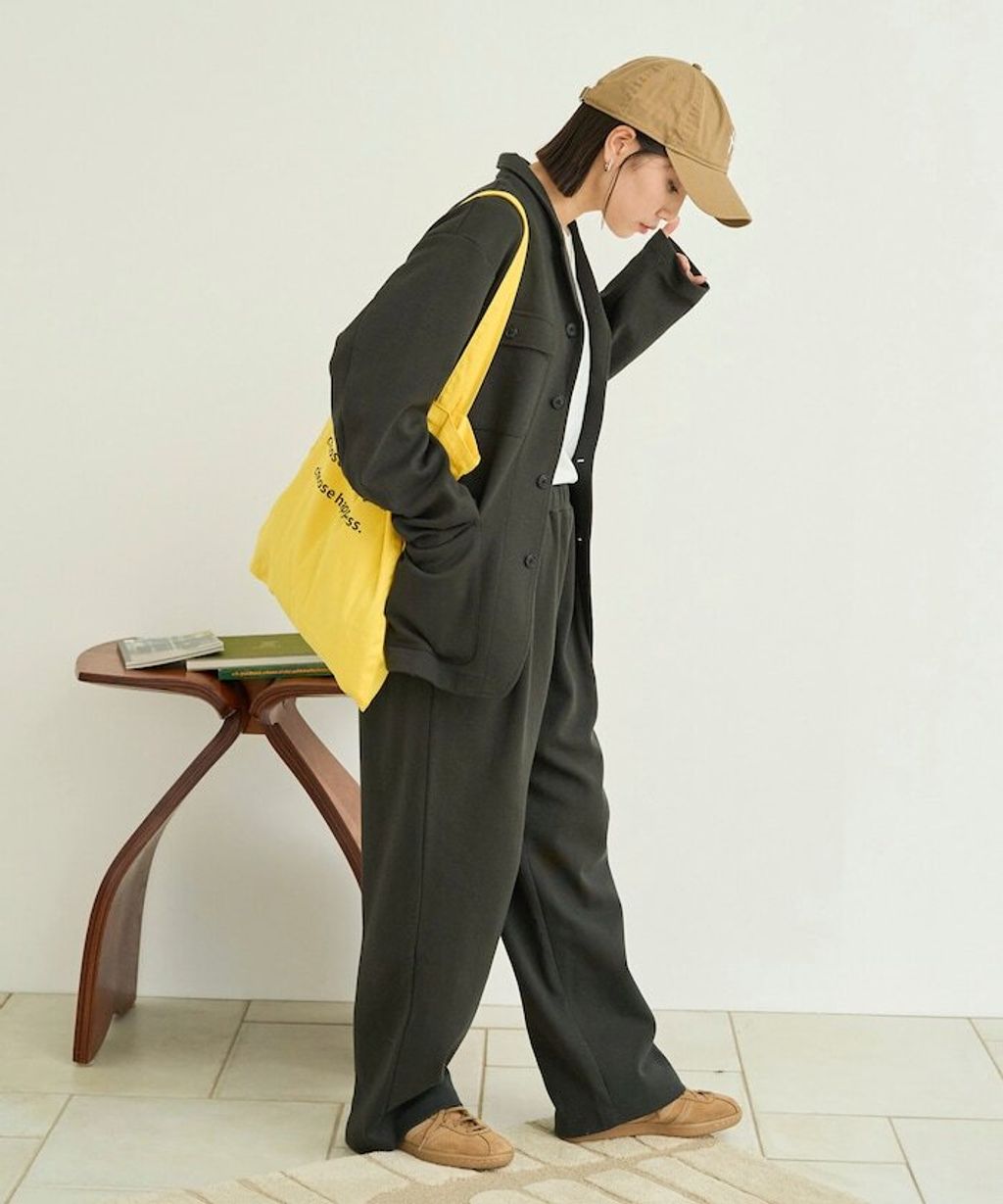 FREAKS STORE 高品質雙面布料休閒西裝外套＋抽繩長褲兩件套_73