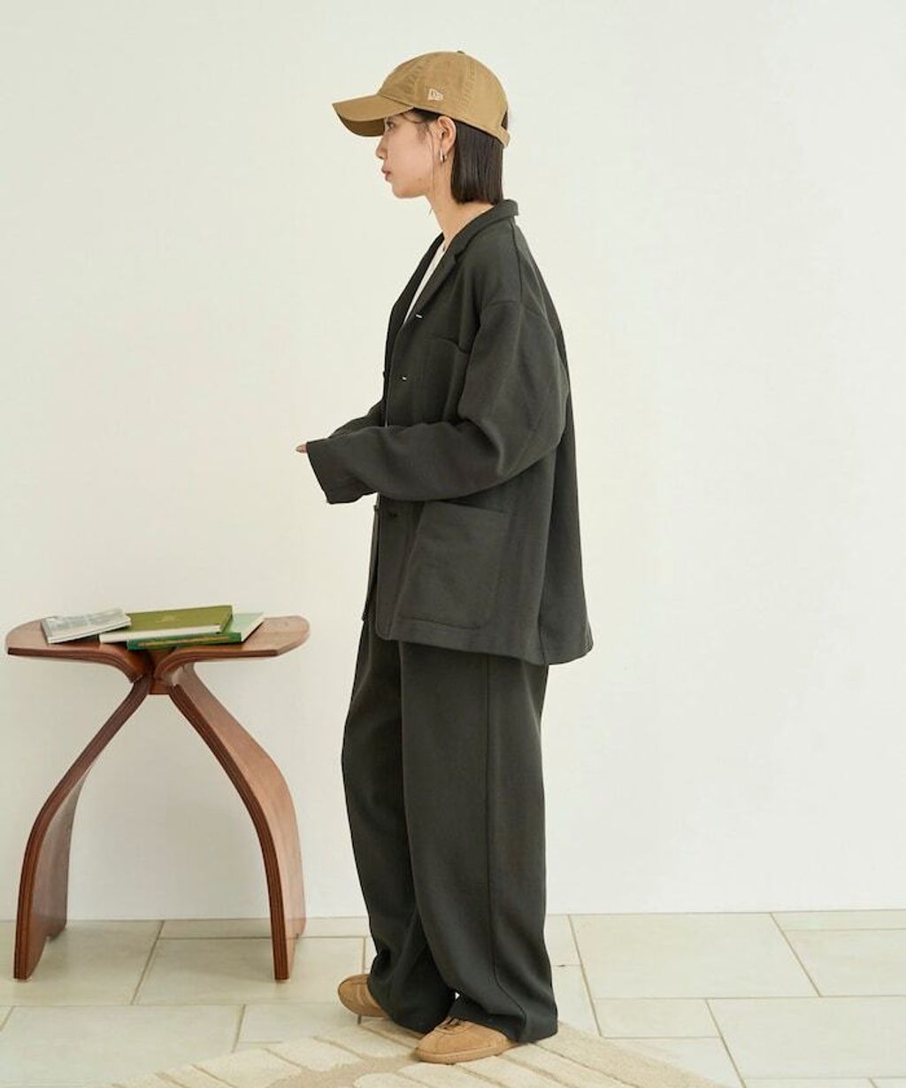 FREAKS STORE 高品質雙面布料休閒西裝外套＋抽繩長褲兩件套_72