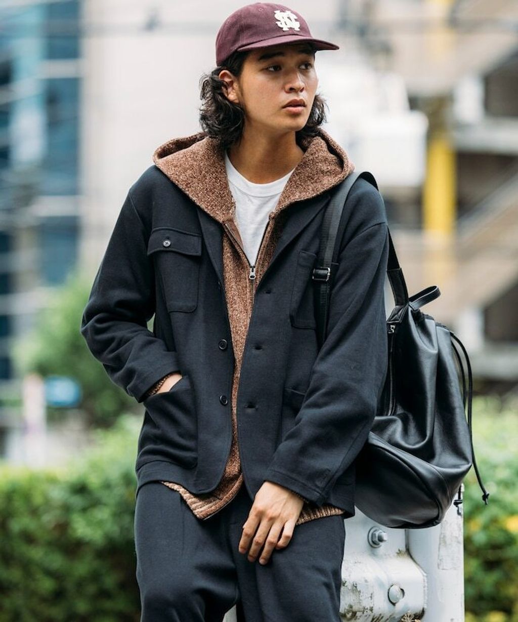 FREAKS STORE 高品質雙面布料休閒西裝外套＋抽繩長褲兩件套_57