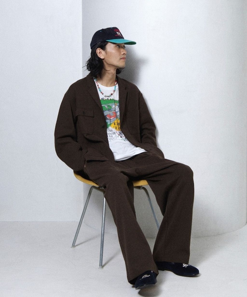 FREAKS STORE 高品質雙面布料休閒西裝外套＋抽繩長褲兩件套_49