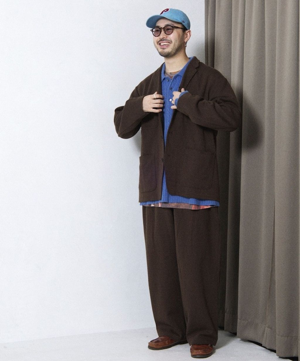 FREAKS STORE 高品質雙面布料休閒西裝外套＋抽繩長褲兩件套_52