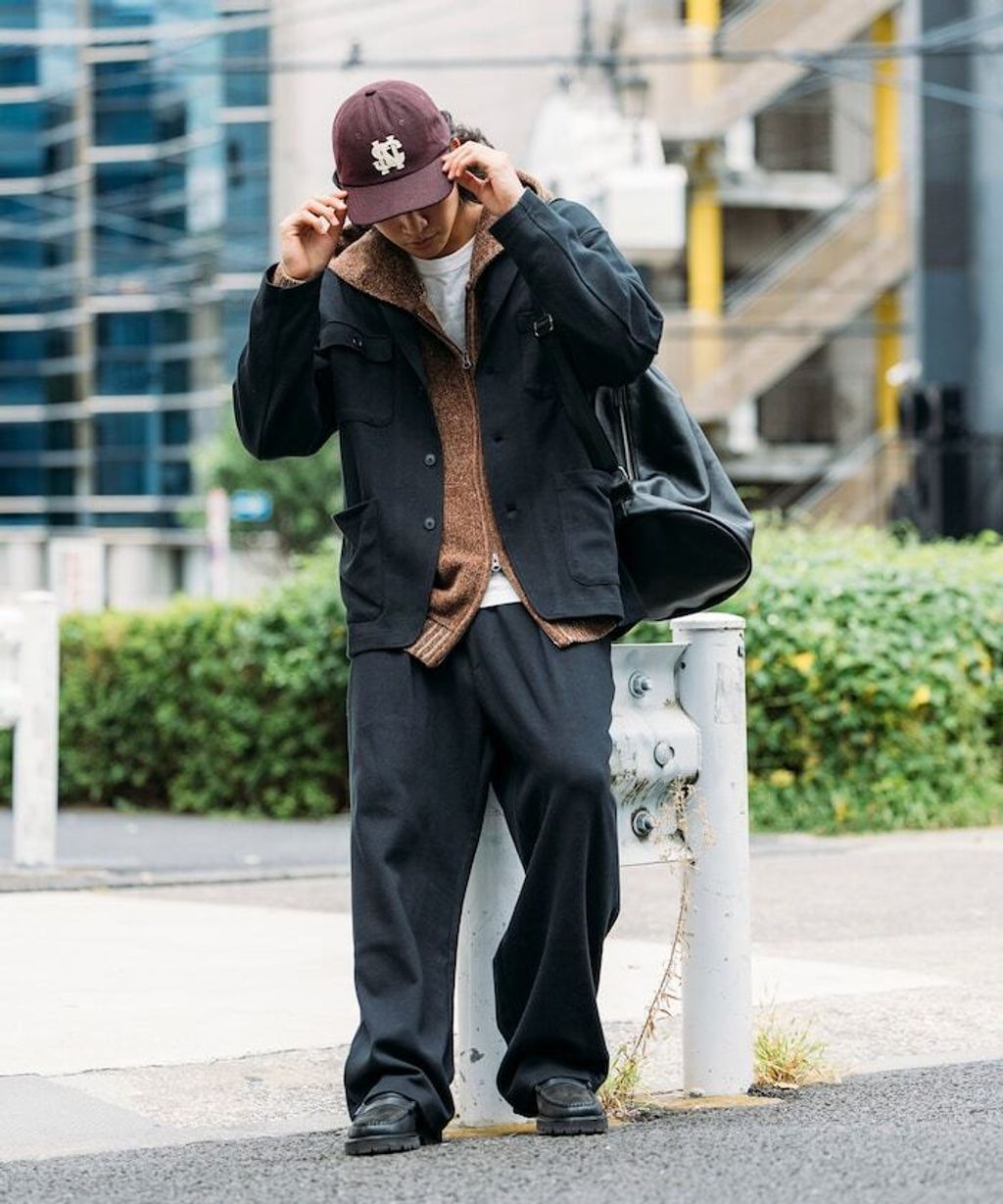 FREAKS STORE 高品質雙面布料休閒西裝外套＋抽繩長褲兩件套_56