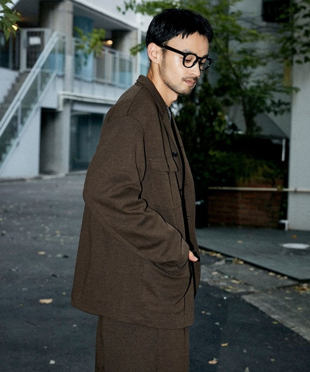 FREAKS STORE 高品質雙面布料休閒西裝外套＋抽繩長褲兩件套_44