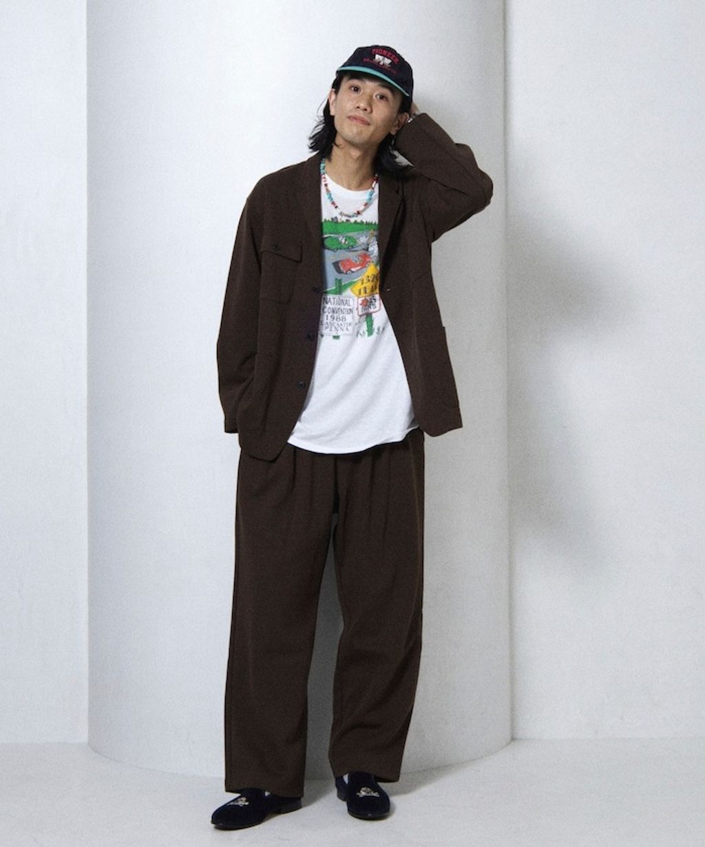 FREAKS STORE 高品質雙面布料休閒西裝外套＋抽繩長褲兩件套_50