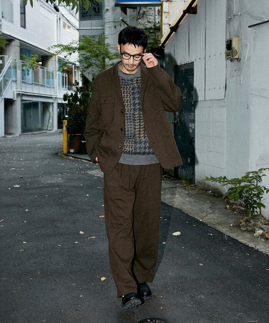 FREAKS STORE 高品質雙面布料休閒西裝外套＋抽繩長褲兩件套_41